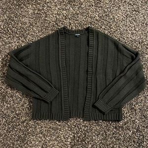 wild fable green cardigan